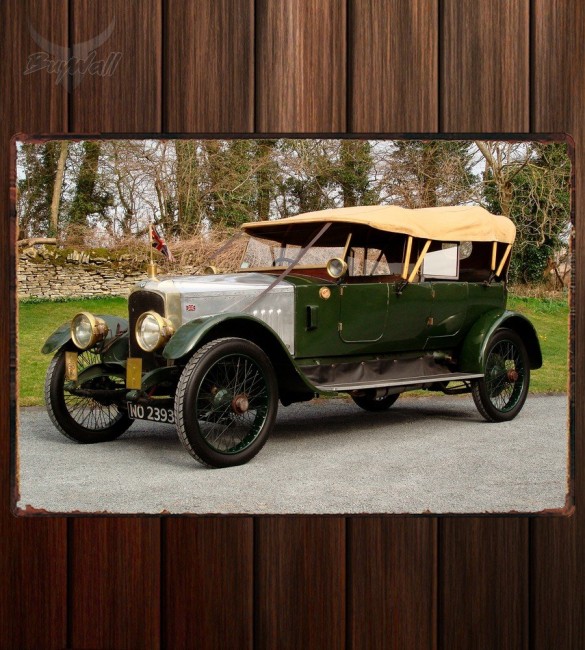 Металлическая табличка Vauxhall D-Type Tourer Металлическая табличка Vauxhall D-Type Tourer